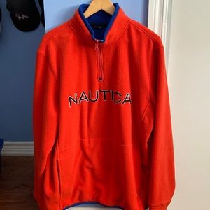Orange nautica crewneck